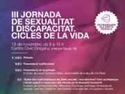 Oberta la inscripció per a la III Jornada de Sexualitat i Discapacitat a Reus