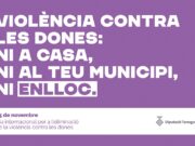 La Diputació de Tarragona commemora el Dia Internacional per a l’Eliminació de la Violència contra les Dones