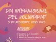 La Festa del Voluntariat de Reus se celebrarà el 5 de desembre amb diverses activitats