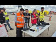 Simulacre d’accident d’una aeronau a l’Aeroport de Reus
