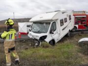 Un matrimoni de Tarragona mor en un xoc frontal amb una autocaravana