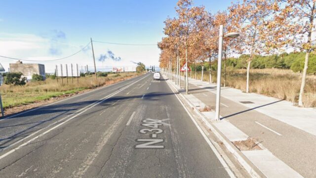 Imatge de la N-340 (Tarragona)