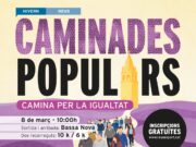 Reus enceta un nou cicle de caminades populars per la igualtat el 8M