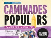 La Caminada per la Igualtat se celebrarà el pròxim diumenge 15 de març