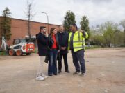 Obres d’un nou aparcament dissuasiu a Reus al carrer de Múrcia