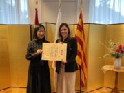 L’alcaldessa de Reus rep un prestigiós premi pel seu suport a la cultura japonesa