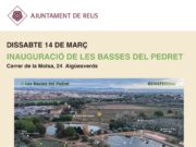 L’Ajuntament de Reus donarà el tret de sortida a les Basses del Pedret aquest dissabte