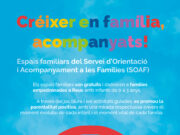 El SOAF de Reus presenta una nova programació d’espais familiars per a la primavera de 2026