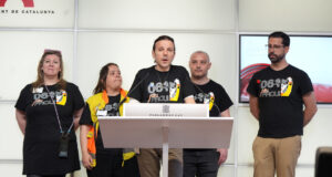 Els treballadors del 061 demanen a Illa que internalitzi el servei després d’un mes de vaga