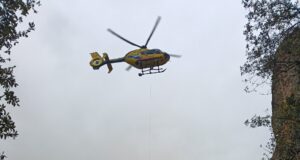 Dos escaladors en estat crític després de caure’ls a sobre pedres mentre feien una via a Montserrat