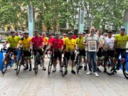 Inici de la dotzena edició de la marxa ciclista Reus-Alhama amb 38 participants