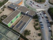 Finalitzen les obres de l’instal·lació solar a l’Escola la Vitxeta